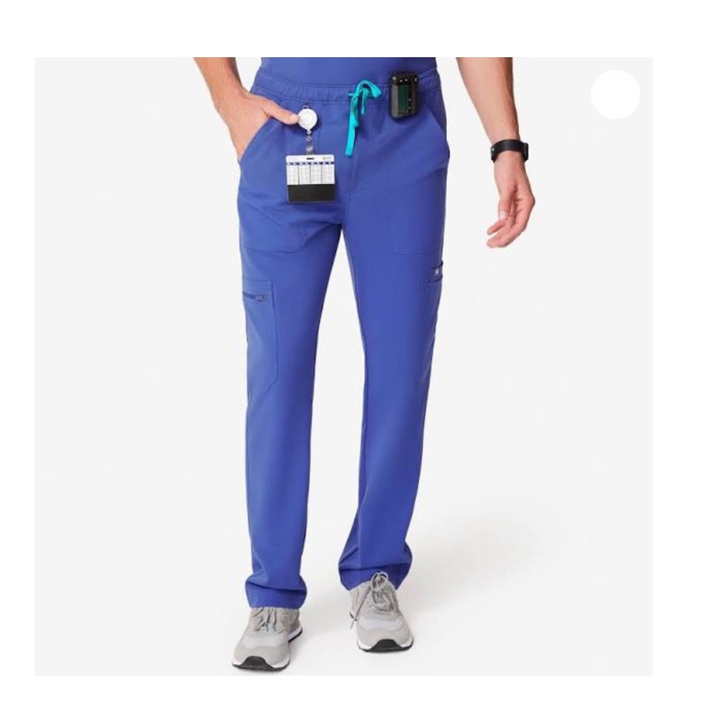 FIGS "Cario Cargo" Scrub Pants - Denim